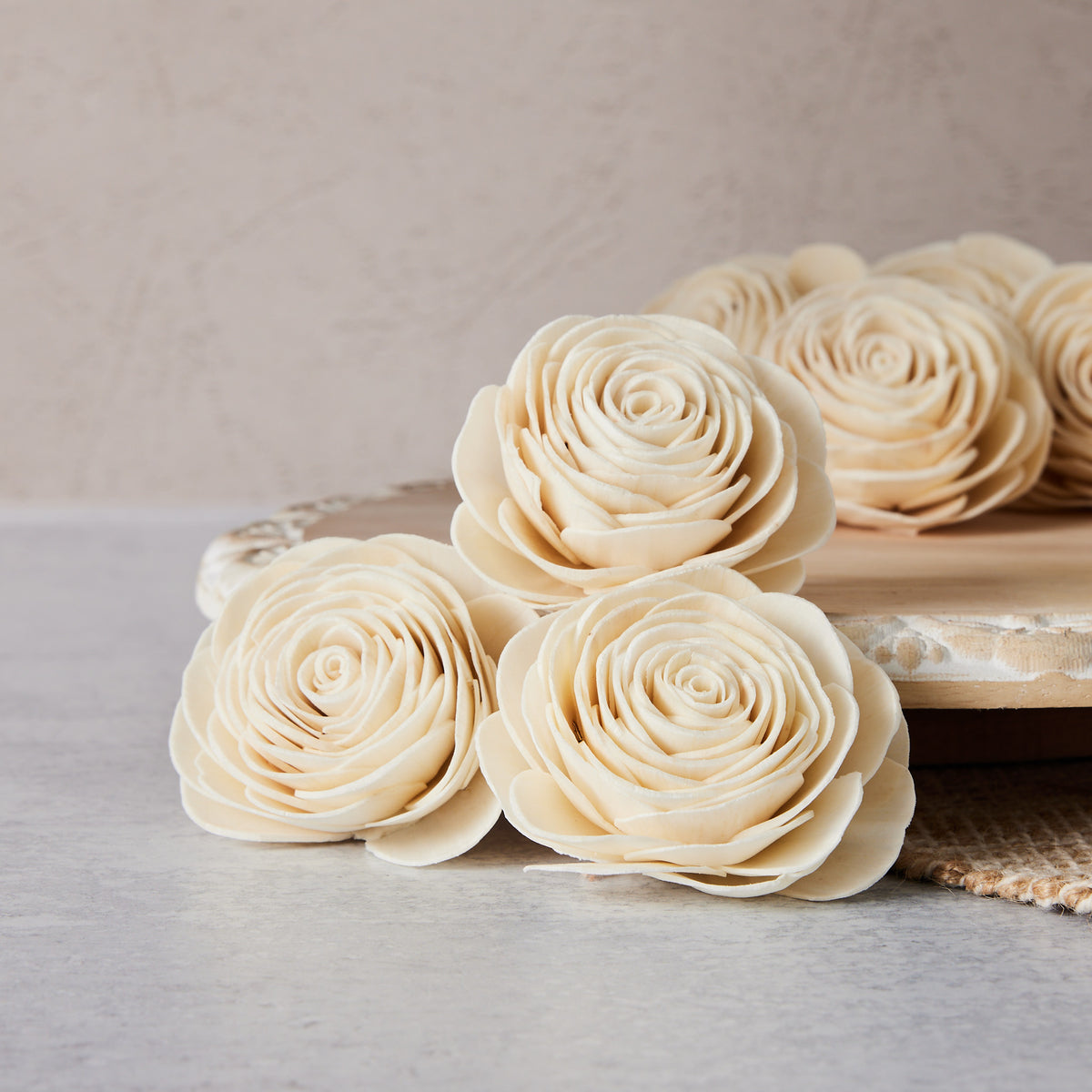sola wood flower rose