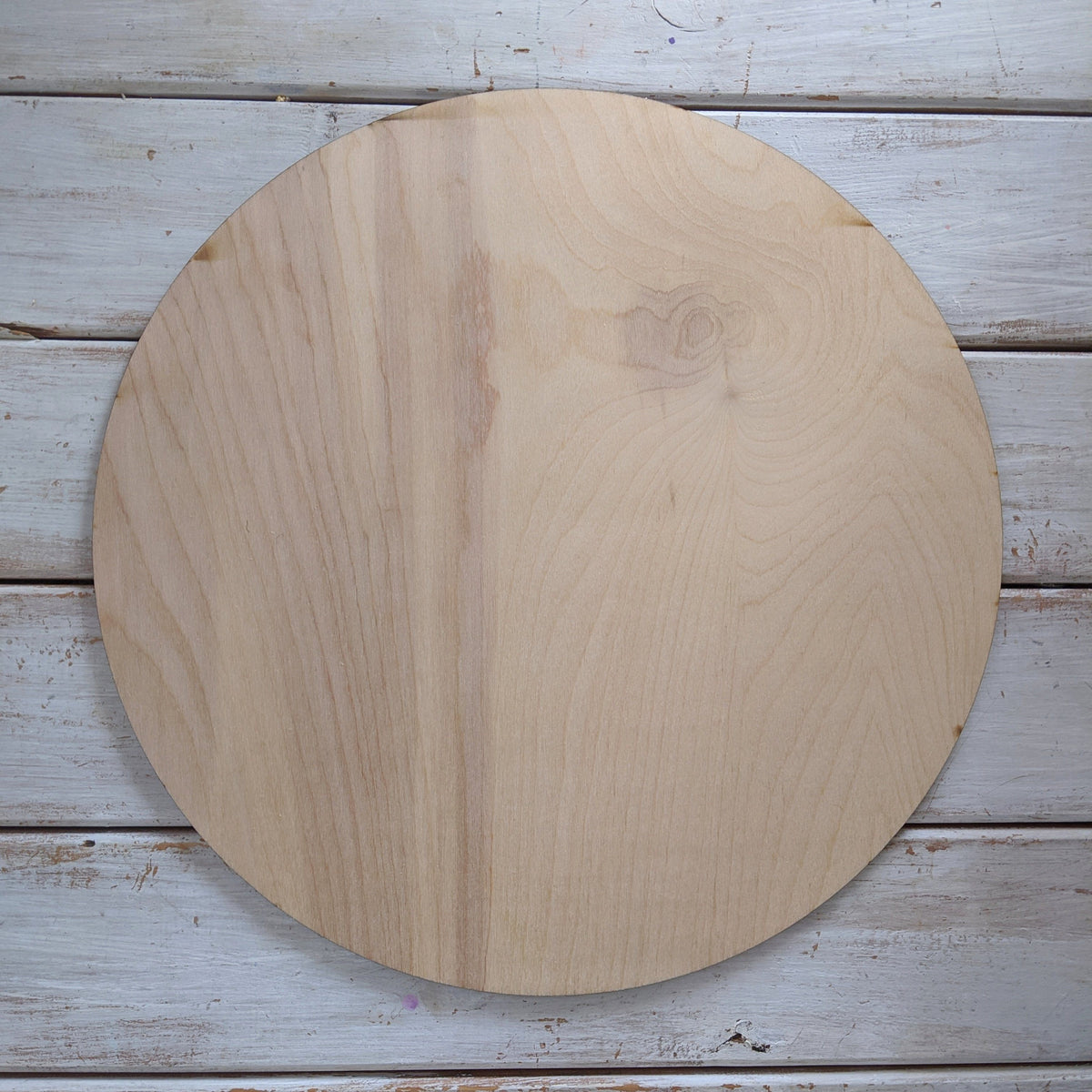 12" Circle Wood Cutout _sola_wood_flowers
