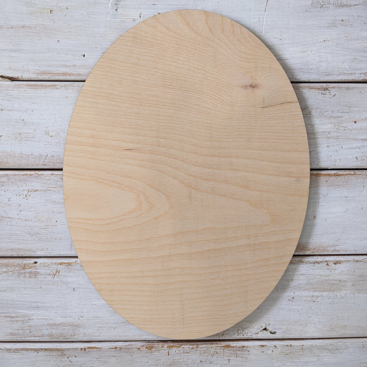 12" Oval Wood Cutout _sola_wood_flowers