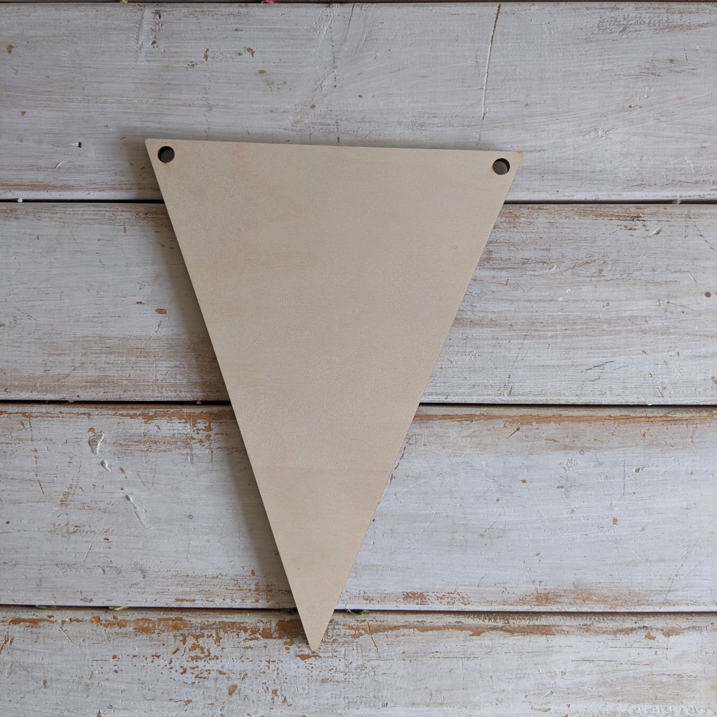 Wood Banner - set of 5 _sola_wood_flowers