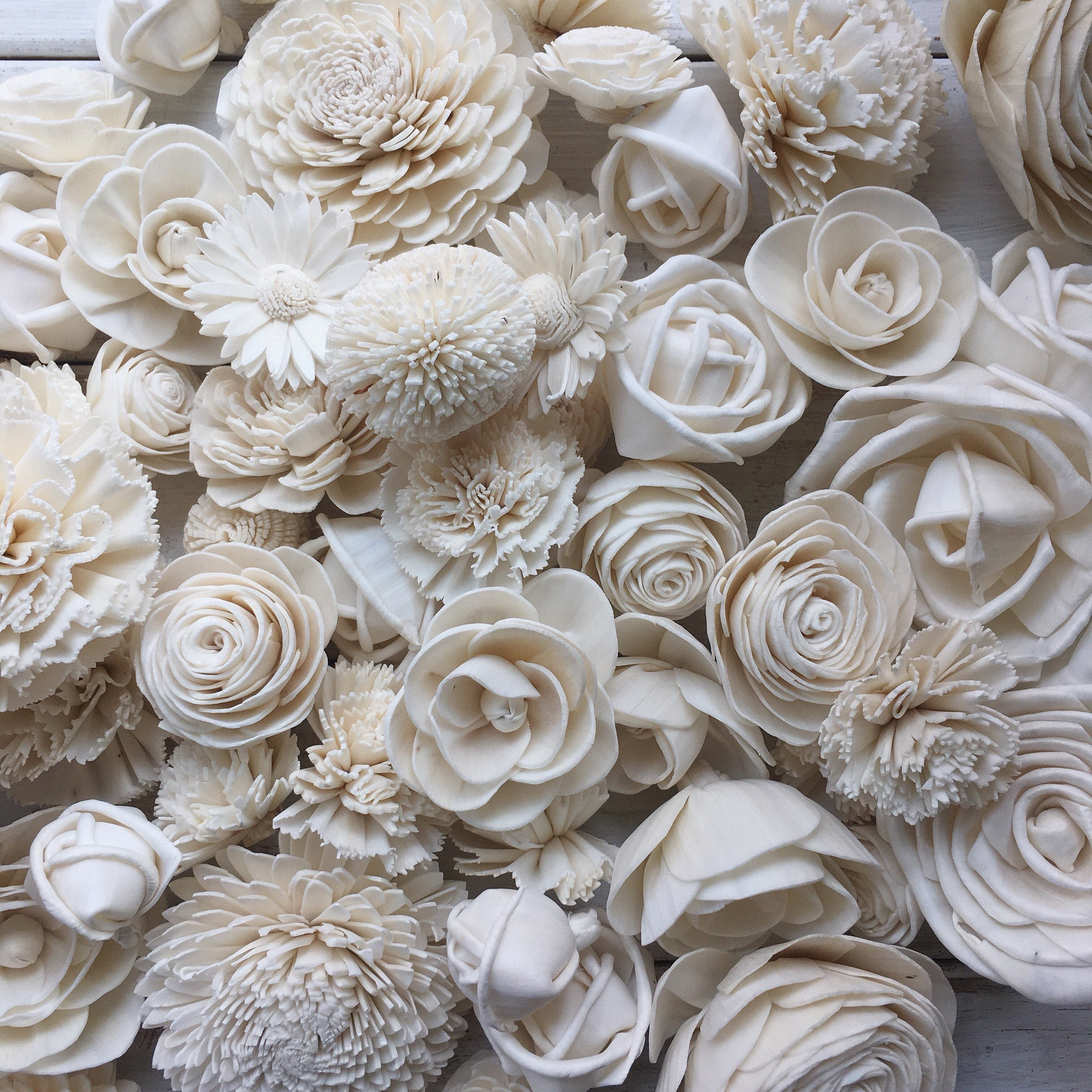 Classic Bouquet™ Assortment - set of 50 _sola_wood_flowers