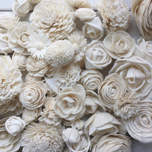 Classic Bouquet™ Assortment - set of 50 _sola_wood_flowers