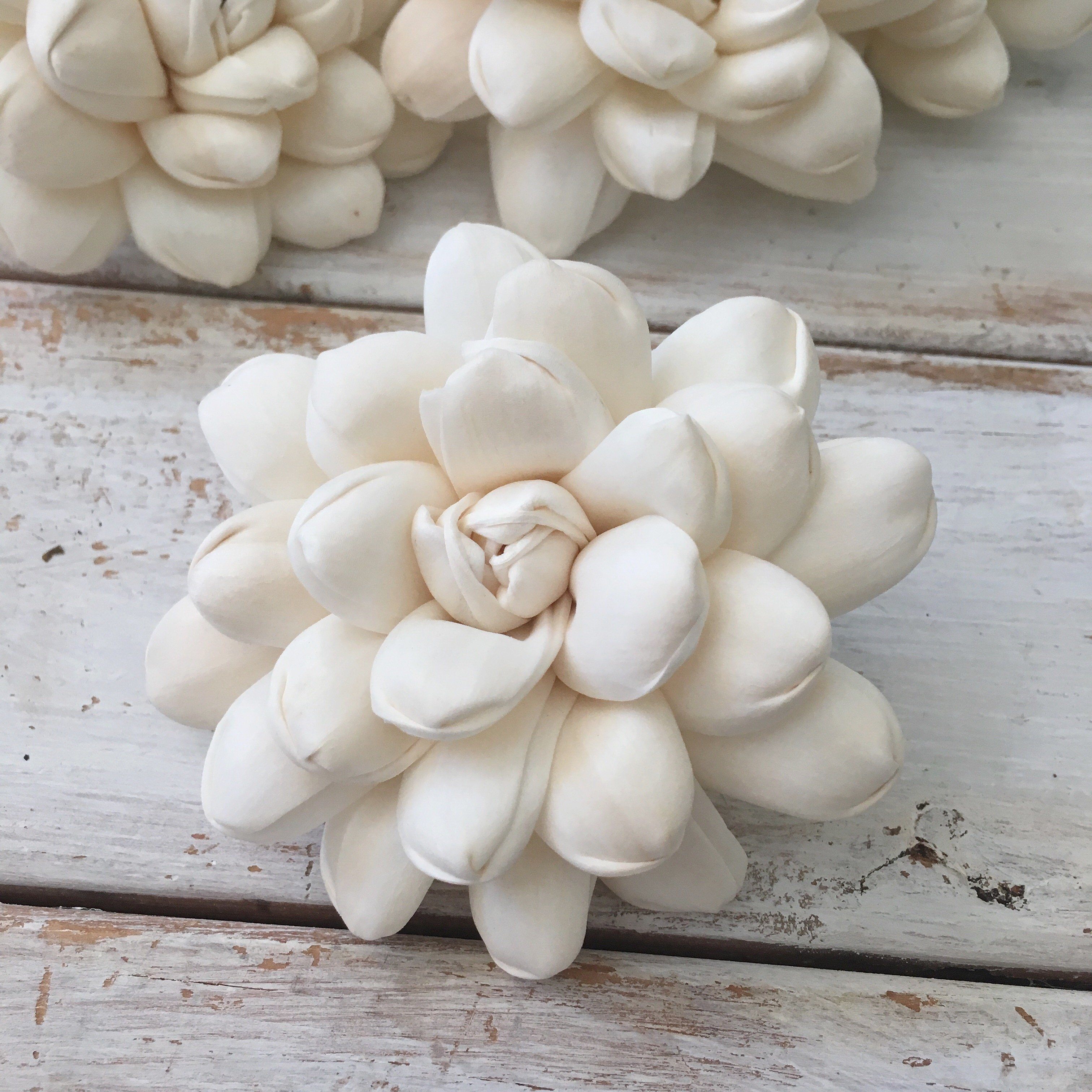 Halo™ Flower  - set of 12- 3 inches _sola_wood_flowers