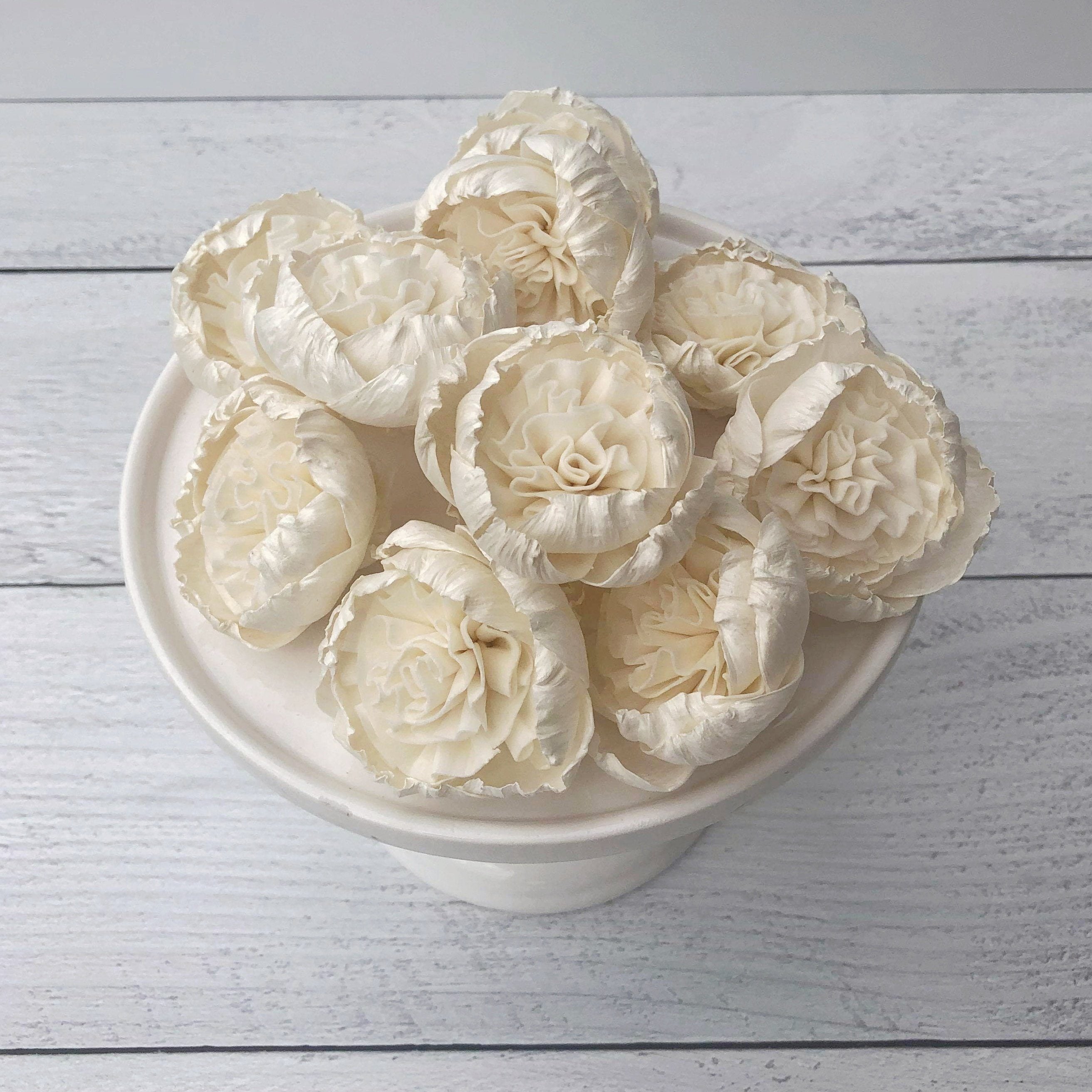 Petite Cottage Rose™  Set of 12 _sola_wood_flowers