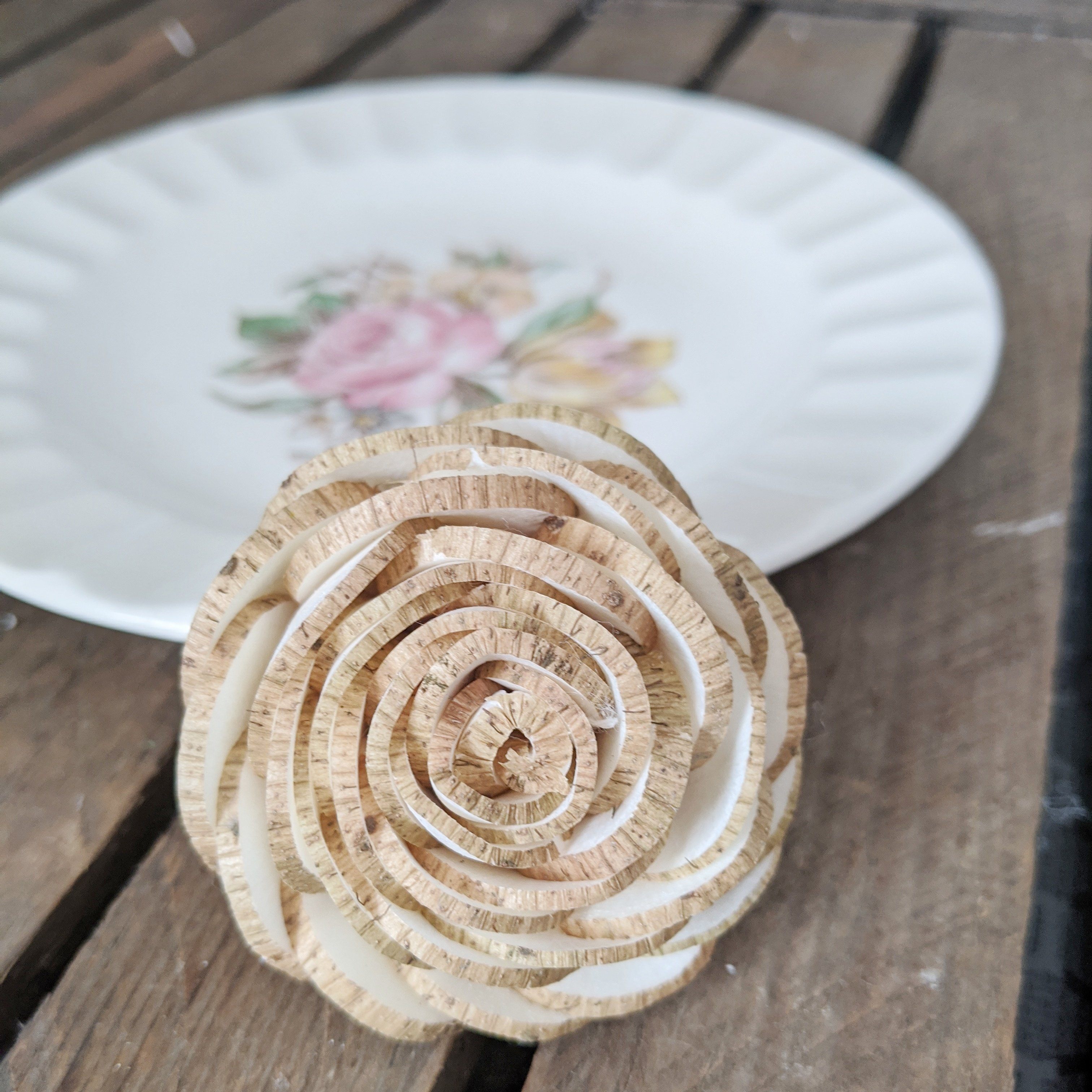 Spud™ set of 12 - 2 inches _sola_wood_flowers