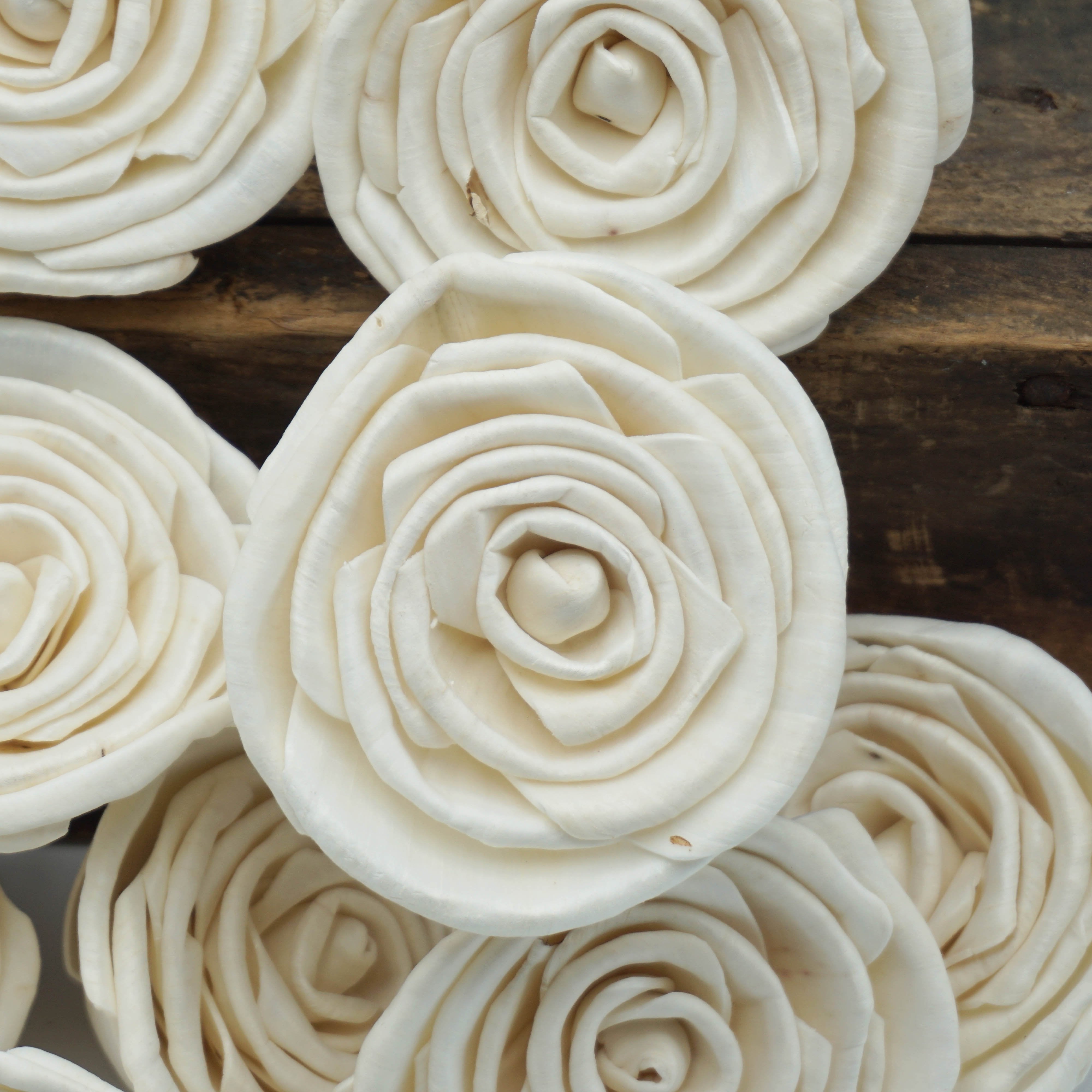 Sweetheart™ Flower - 2.5 inches- sold by the dozen _sola_wood_flowers