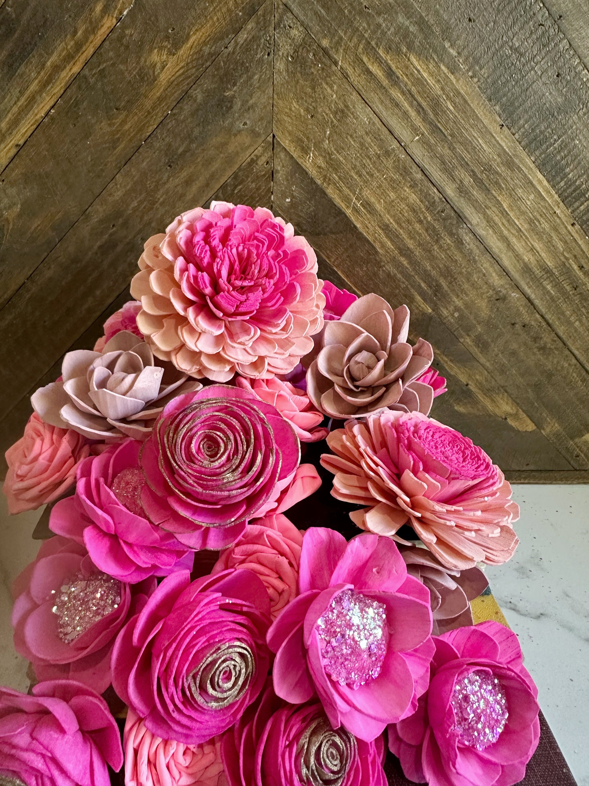 Pink Pony | Dyed Sola Wood Flower Assortment