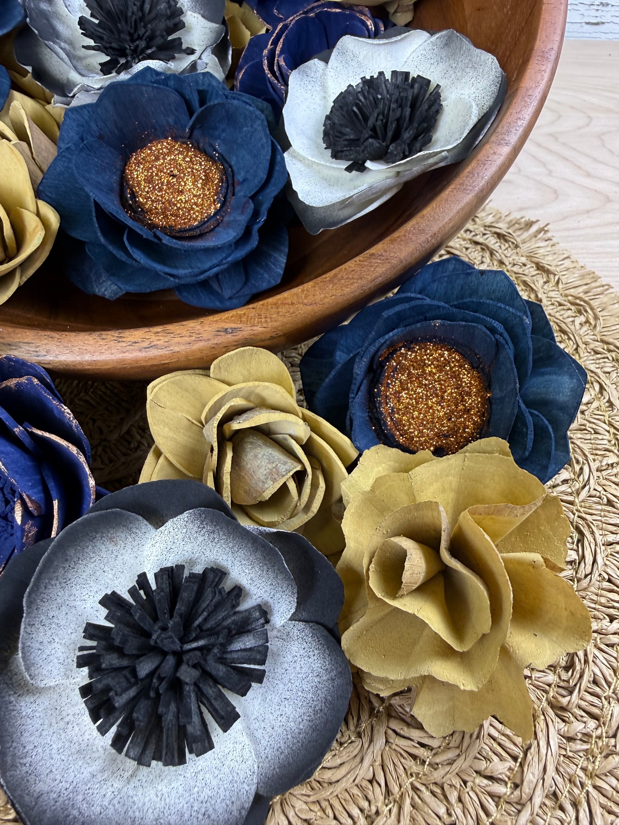 Copper Fox | Dyed Sola Wood Flower Assortment