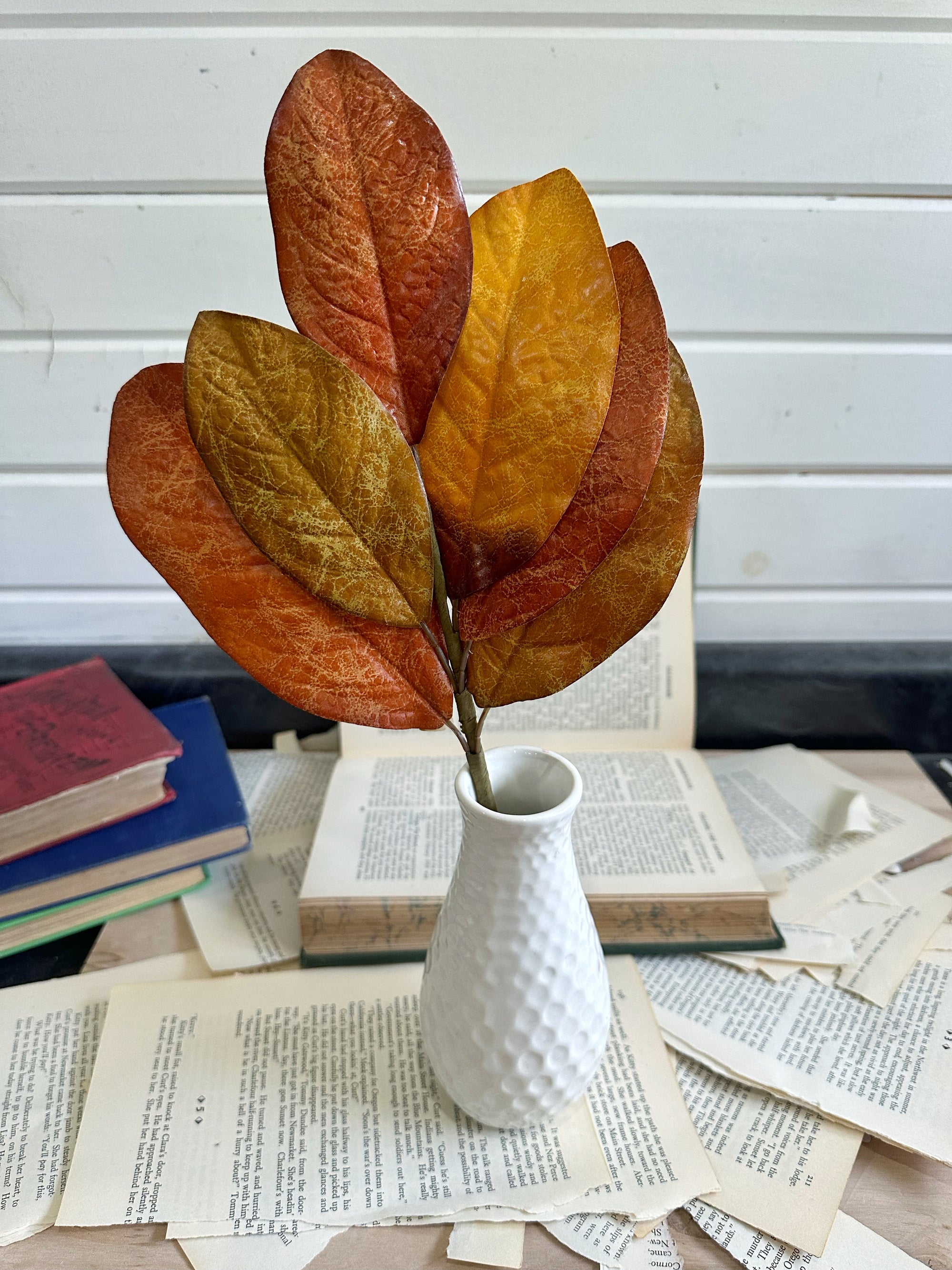 Fall Magnolia Leaves | Artificial Greenery