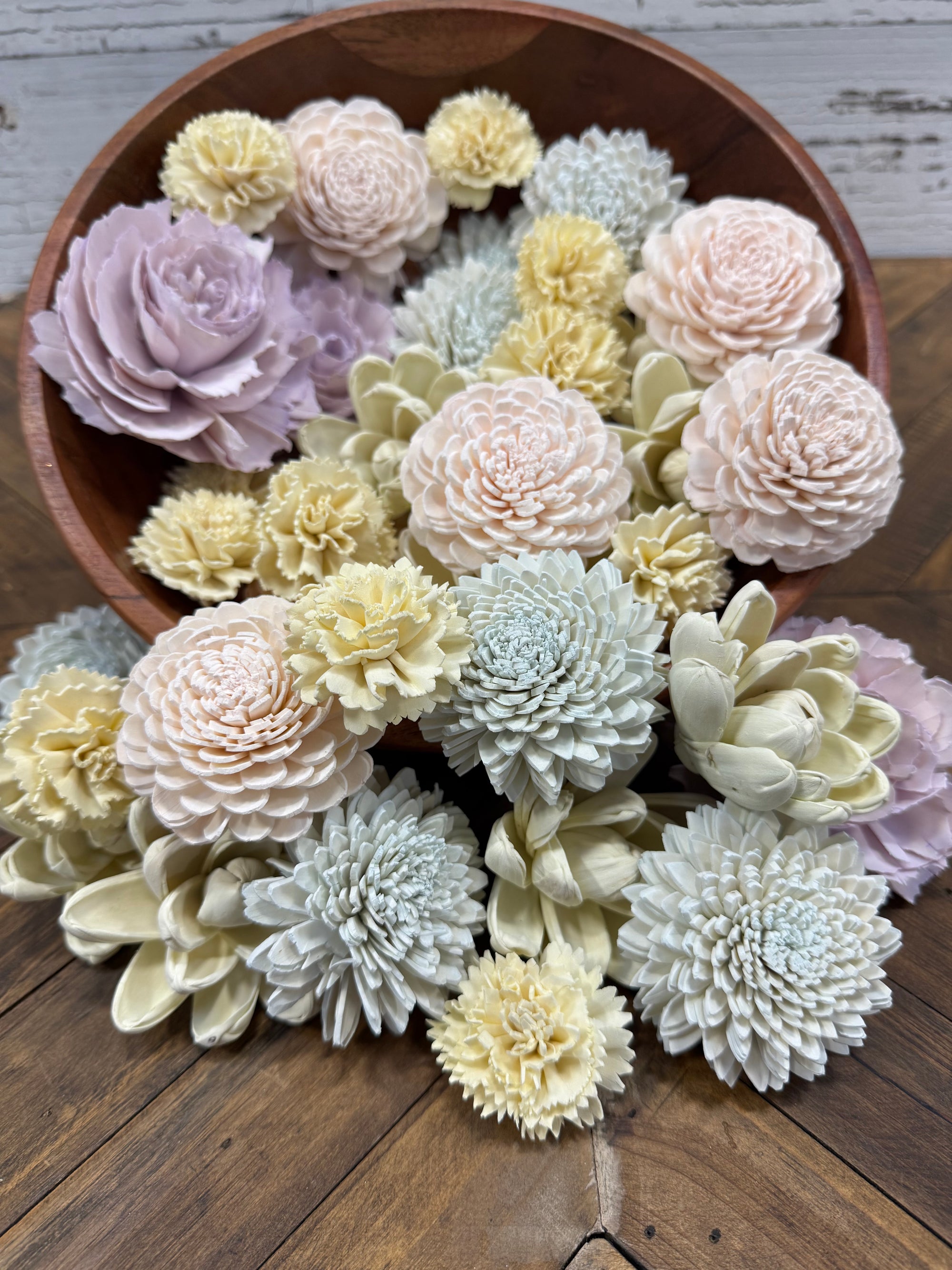 Fairy Godmother - Dyed Sola Wood Flower Assortment