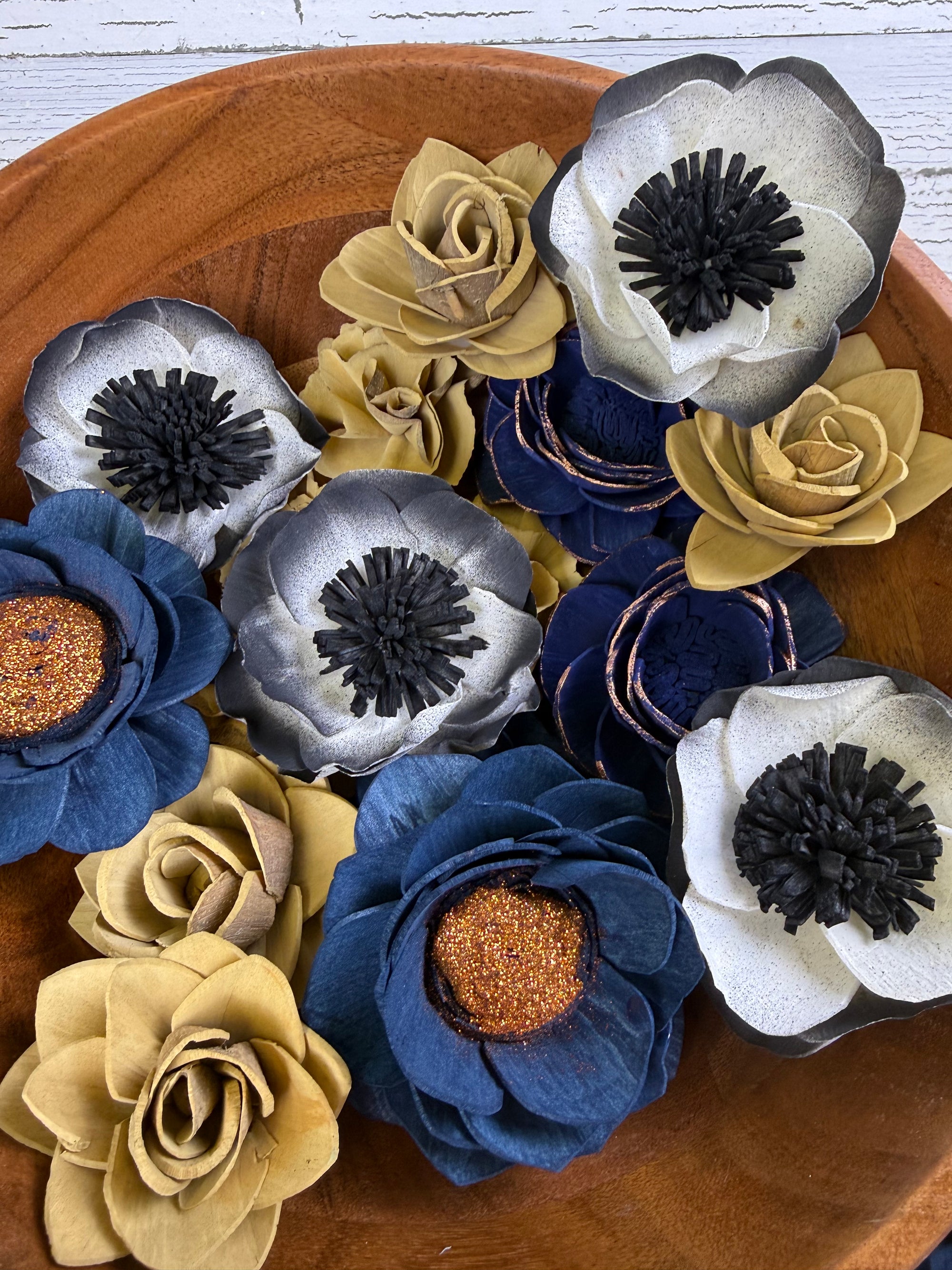 Copper Fox | Dyed Sola Wood Flower Assortment