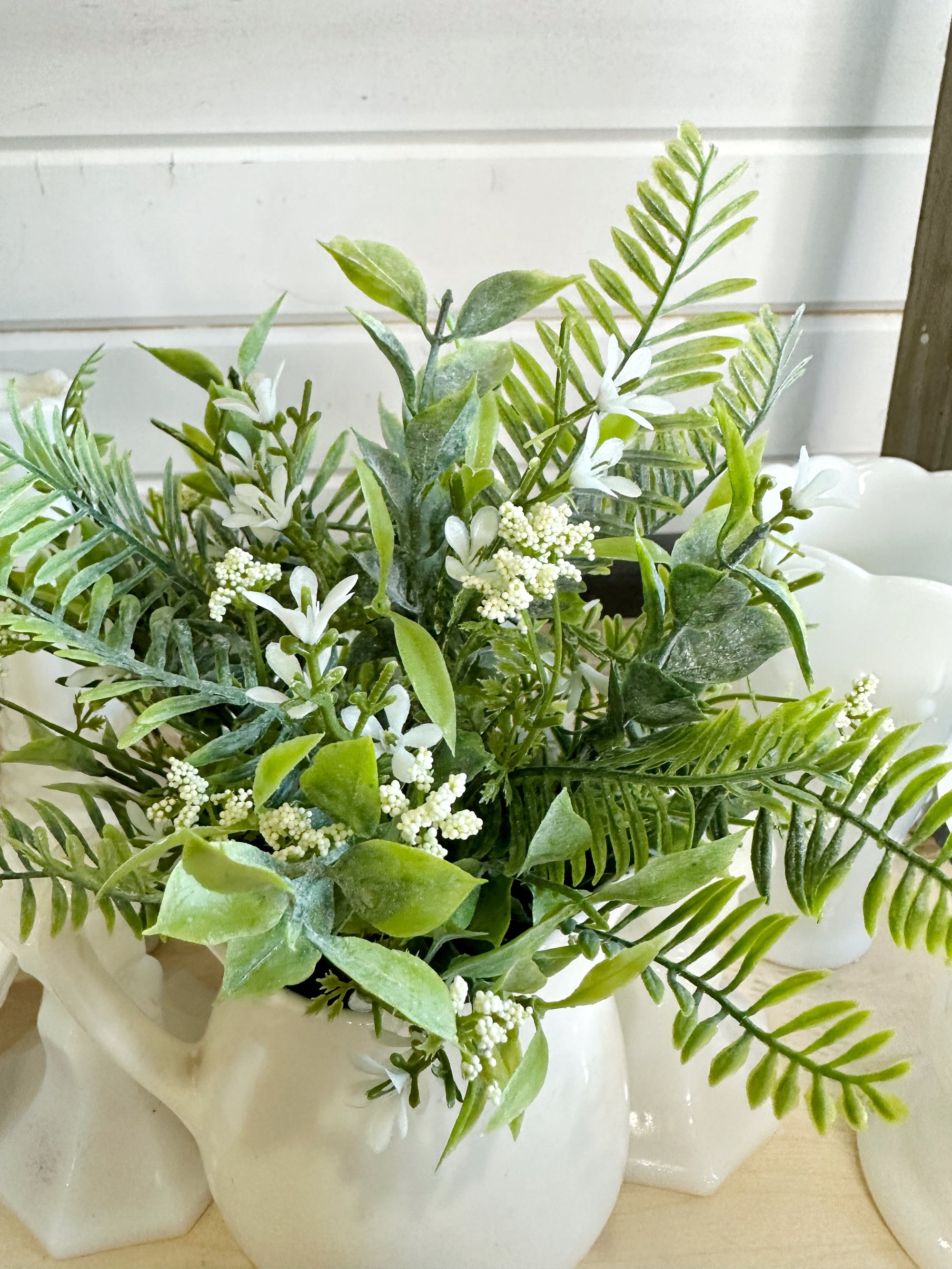 Mixed Spring Fern Greenery | faux
