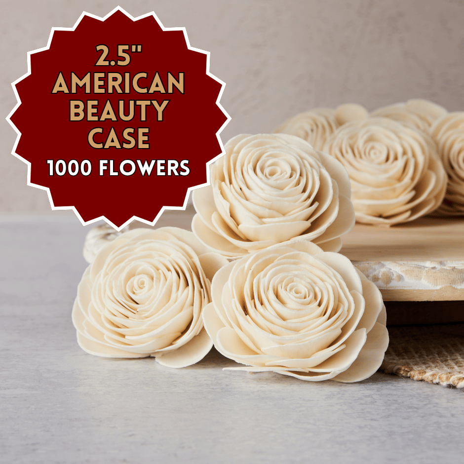 Lot 9521 - 2.5 inch American Beauty Case - 1000 Flowers