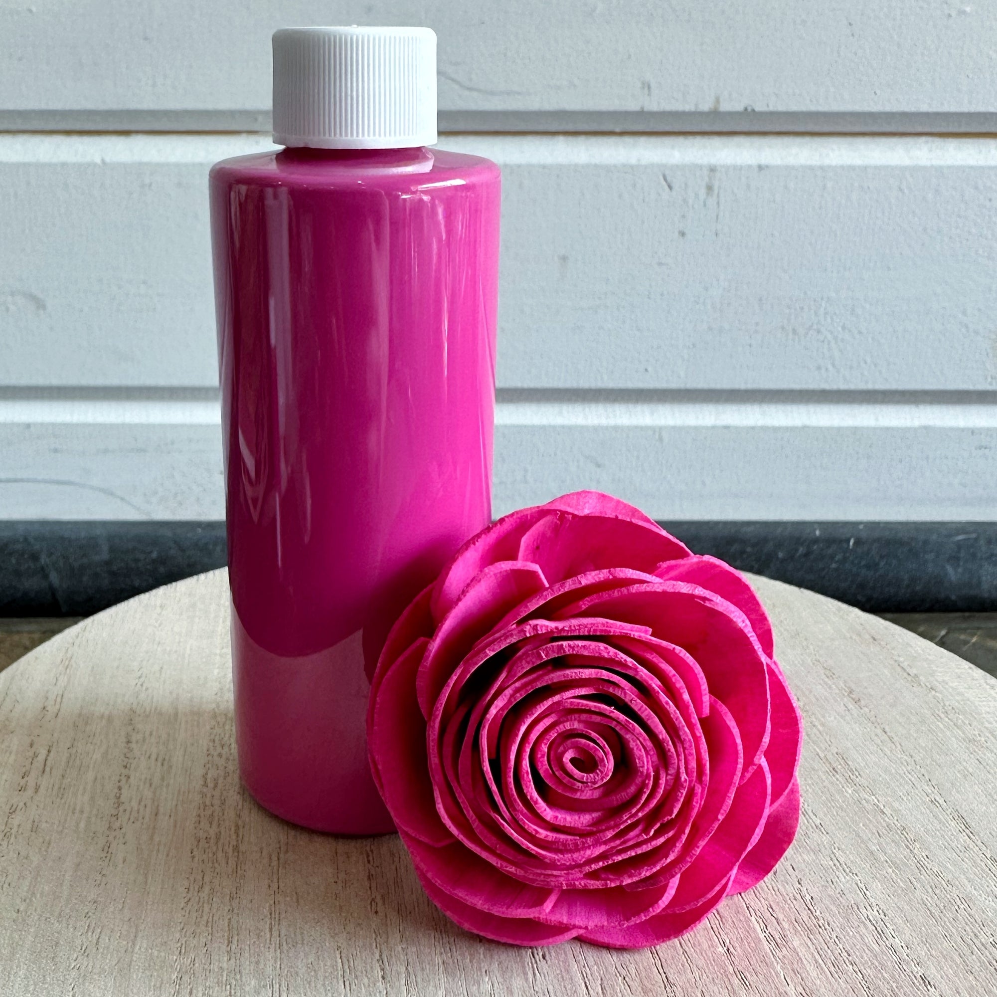 Wood Flower Dye (Low VOC paint) | Flamingo | 4 oz