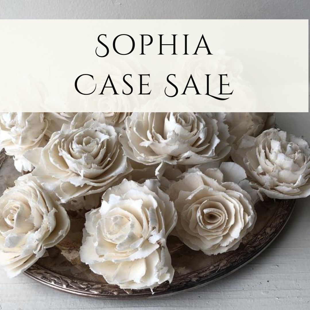 Lot 9006 Case Sale | Sophia 2.5 inches | 1000 flowers