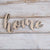 8 inch Home Phrase Wood Cutout _sola_wood_flowers