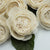 Cabbage Rose  - set of 12-  3 inches _sola_wood_flowers