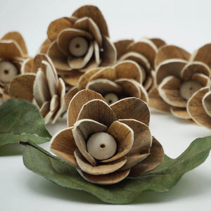 Cleo™ Flower  - set of 12- 1.5 inches _sola_wood_flowers