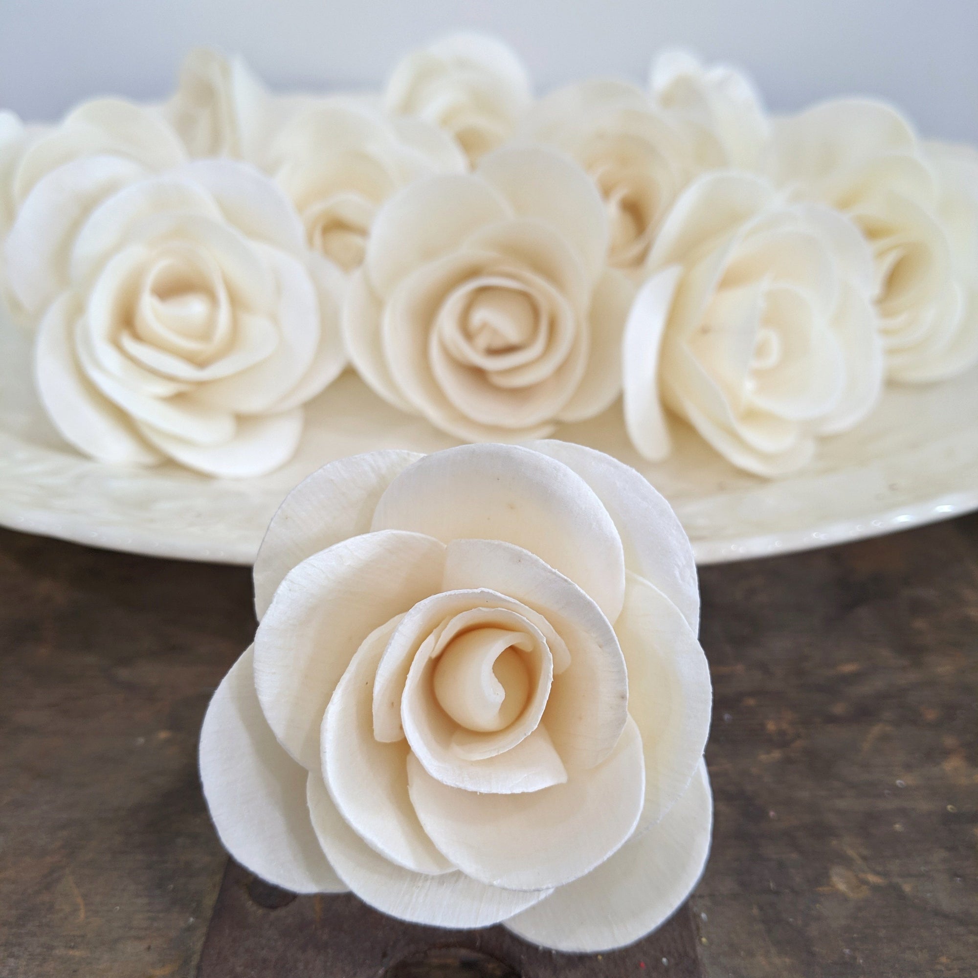 Georgia Rose™ set of 12 _sola_wood_flowers