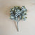 Flocked Large Ruscus Leaves- Artificial Greenery - 11 inches