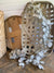 Glitter Silver Dollar Eucalyptus Garland | Faux