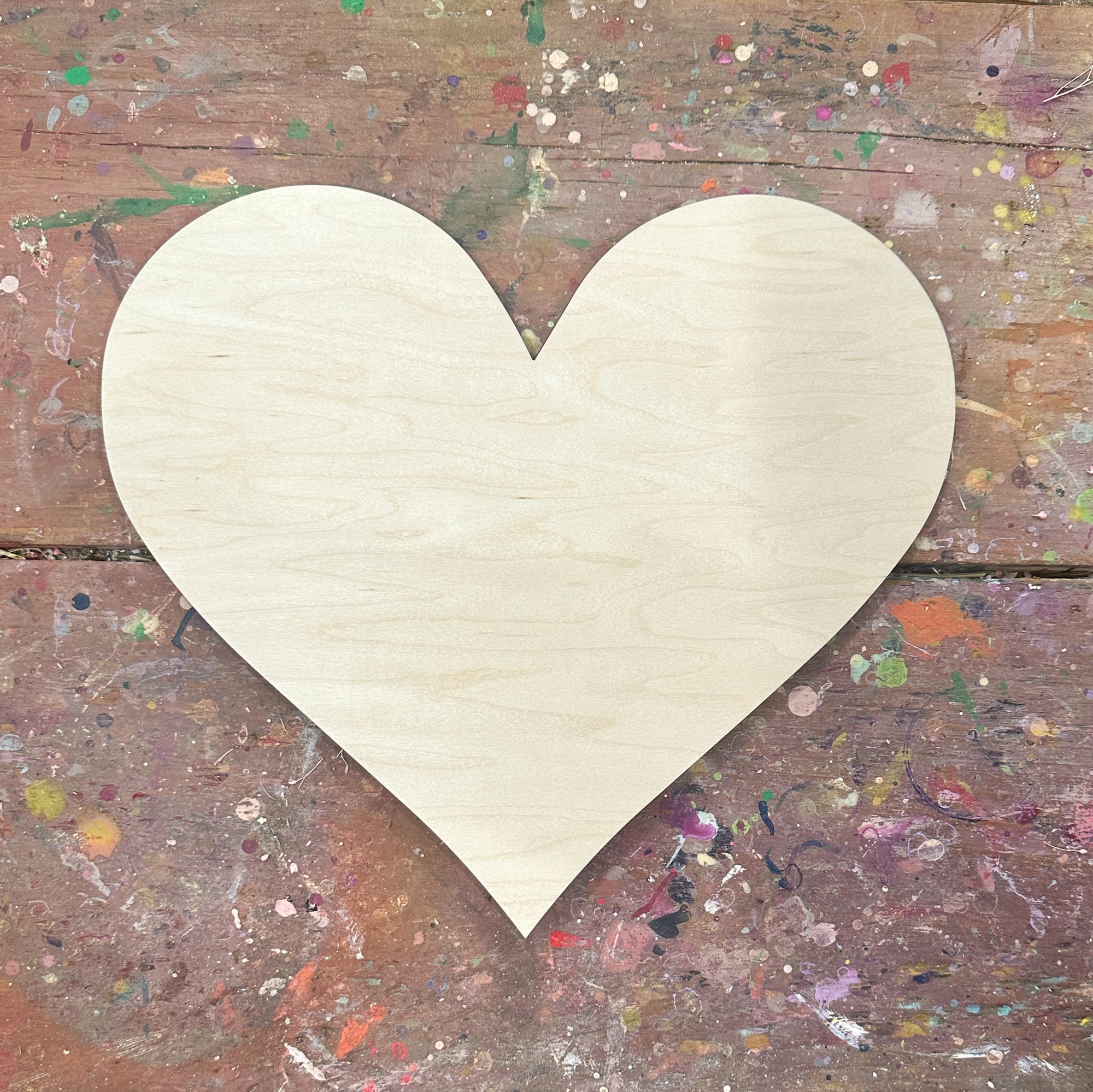 Heart Wood Cutout