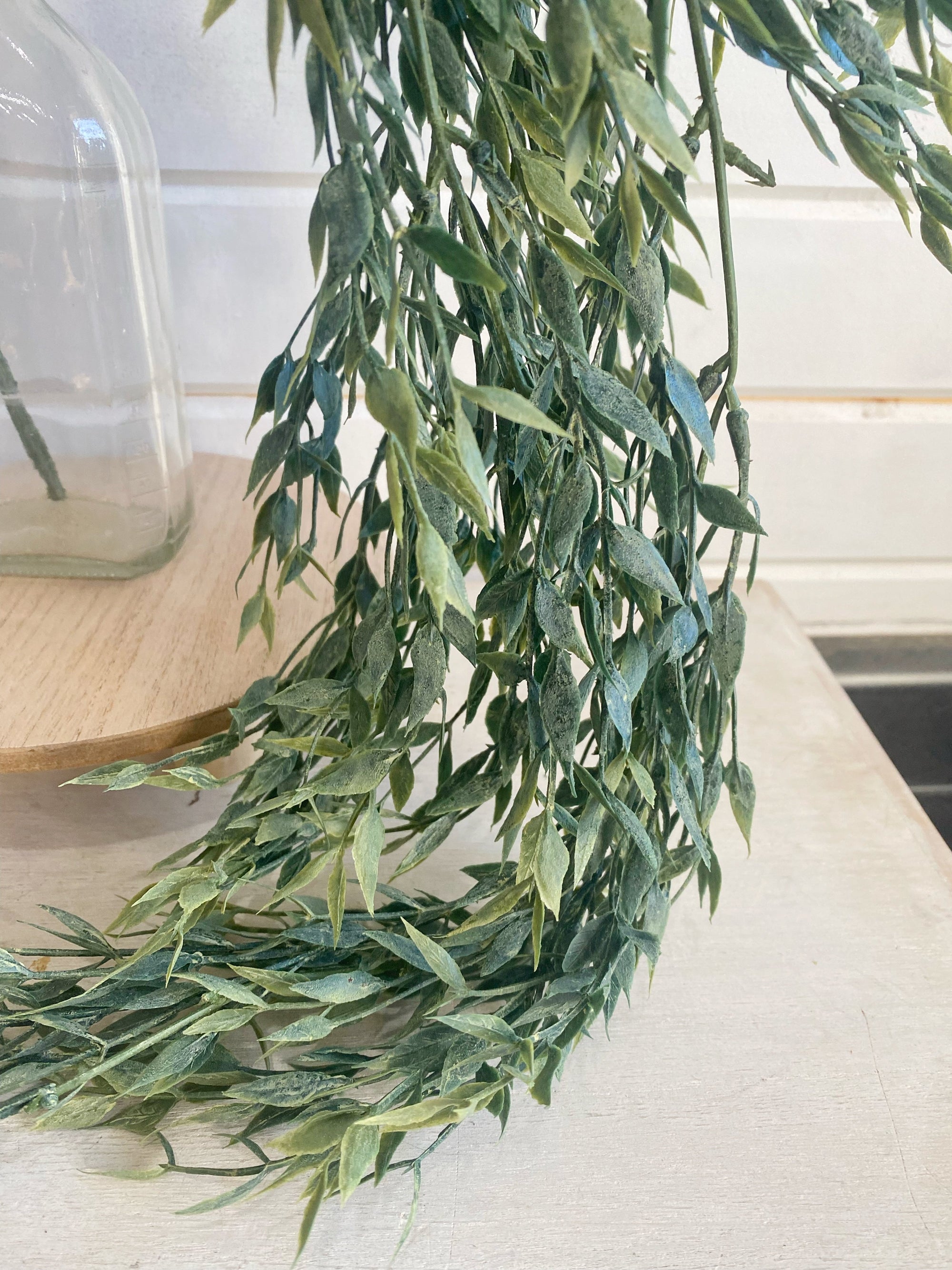 Large Ruscus Leaves- Artificial Greenery - 14 inches - Oh! You're Lovely -  Sola Wood Flowers