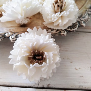 Latte™  - set of 12-  1.5 inches _sola_wood_flowers