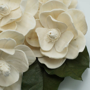 Magnolia Flower  - set of 12 - 3 inches _sola_wood_flowers