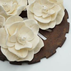 Magnolia Flower  - set of 12 - 4 inches _sola_wood_flowers