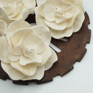 Magnolia Flower  - set of 12 - 3 inches _sola_wood_flowers