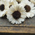Sunflower - set of 12 - 2.5 inches _sola_wood_flowers