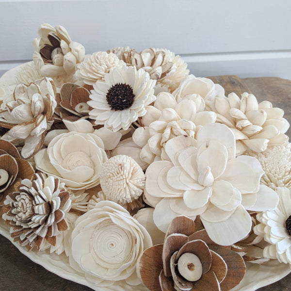 Wildflower Assortment - set of 50 - Oh! You're Lovely - Sola Wood